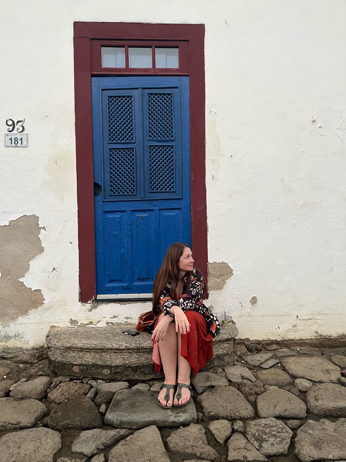 Jessica Wright Olivieri em Paraty